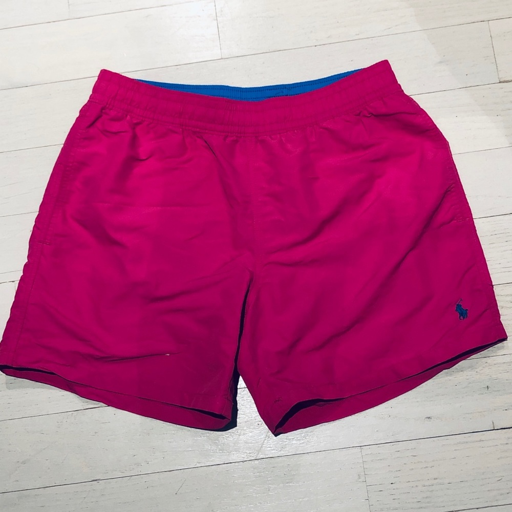 5 3/4” Hawaiian Swim Trunk, Medium